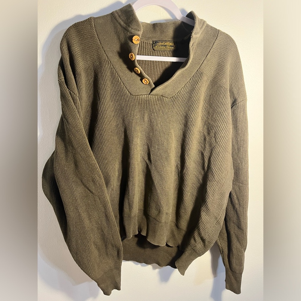 Vintage 80’s Eddie Bauer Guide Series Sweater